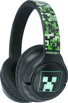 Minecraft - draadloze koptelefoon - led lights design - over-ear model - microfoon - 50 uur speeltijd