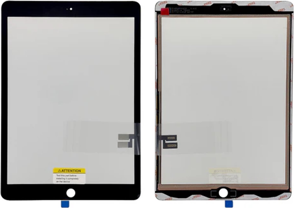 Display en Digitizer geschikt voor iPad 7 (2019), iPad 8 (2020) 10.2'' - Zwart