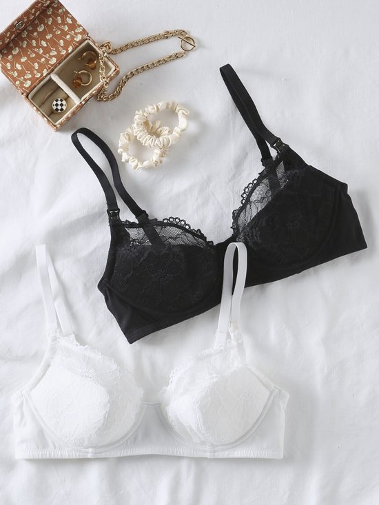 ENVIE DE FRAISE Lot de 2 soutiens-gorge en dentelle grossesse et allaitement