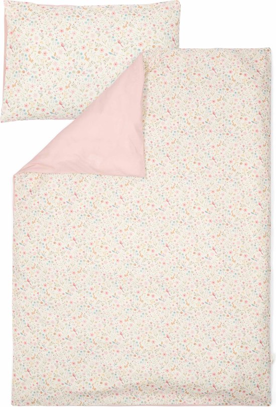Little Dutch Fairy Garden Fairy Wonders - Housse de couette - 1 personne 140 x 200 cm - Multicolore