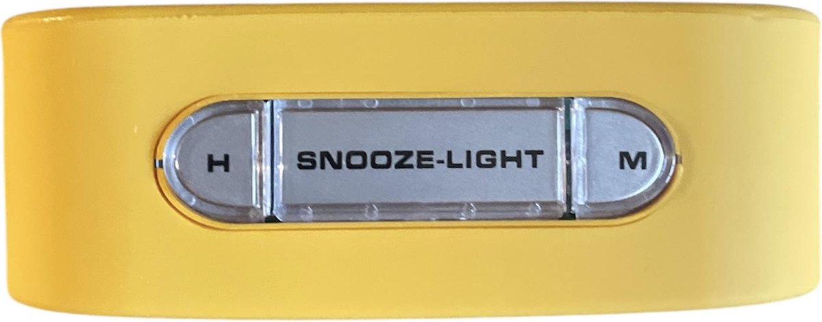 Digitale Wekker Klok - 24uurs wekker - Makkelijk Instelbaar Alarm met Snooze en licht Functie - Kinderwekker Reiswekker - Werkt Op Batterijen - Digitale LED Klok/Wekker - Trendy Wekker Met Snooze functie - Stevige Alarmklok - Geel — cadeau in Elektronica - foto 2
