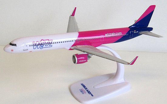 Wizz Air Airbus A321neo 1/200 模型 「セット割有」 Schaalmodel vliegtuig Wizz Air Airbus A321neo schaal 1:200 lengte