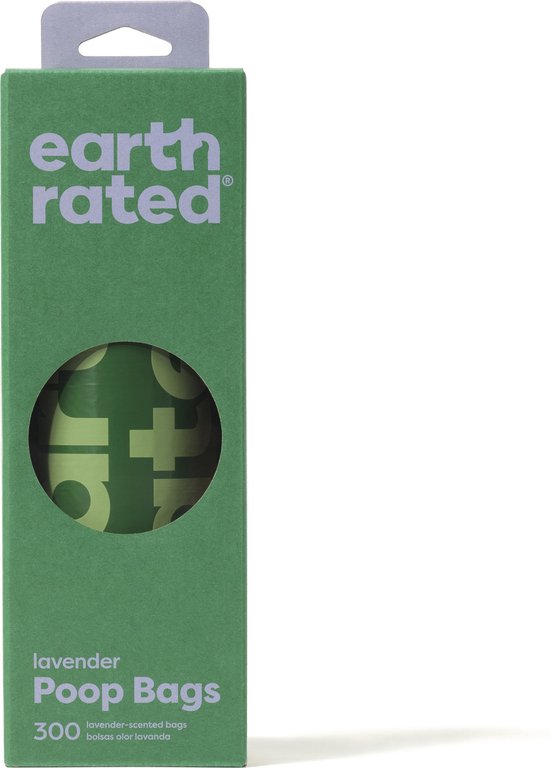 Earth Rated Poepzakjes Large Lavendel - Hondenpoepzakjes - 300