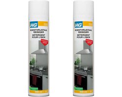 HG Roestvrijstaal Reiniger 2-pack met KD spons