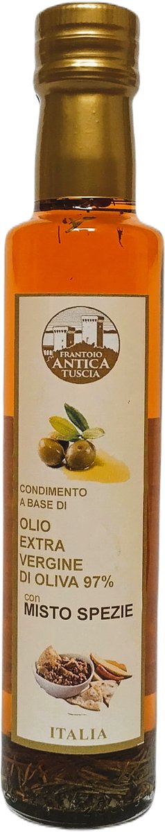 Battaglini-Extra Vergine Olijfolie+Italiaanse kruiden-Italie-fles 250ml