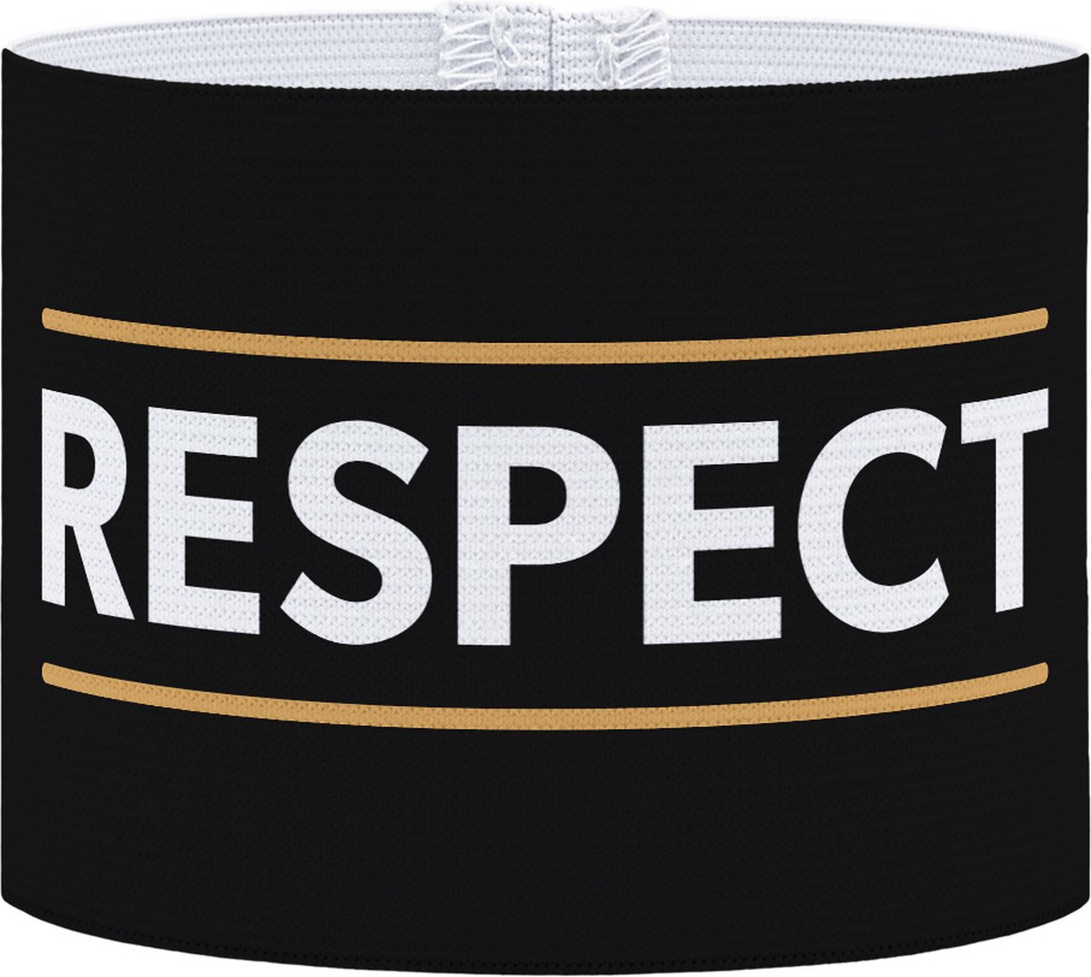 Aanvoerdersband - Respect zwart - Junior