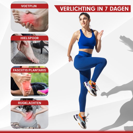 Semelles Feetz® 'ProSole' pour éperon calcanéen - Semelles intérieures médicales pour éperon calcanéen, fasciite plantaire et pieds plats - Homme et femme - Conçues par des podologues - Taille 43