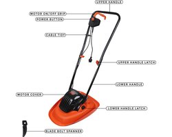 Cortacúsped Aerostßtico 1.200W 30cm - Tuinmachine voor Perfecte Grasmaaien