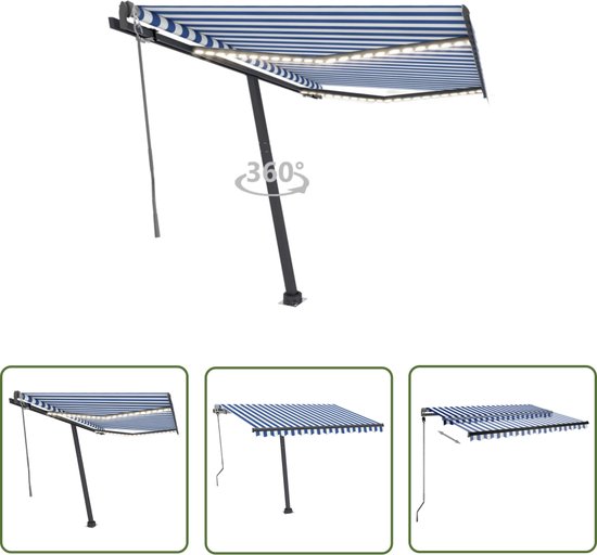 Hoes Voor Luifelhoes Luifel Cover Zonwering Waterdichte Stofdichte Luifel Opbergtas Met Touw Voor Outdoor Garden Patio (2m/ 6.56ft,Zilver