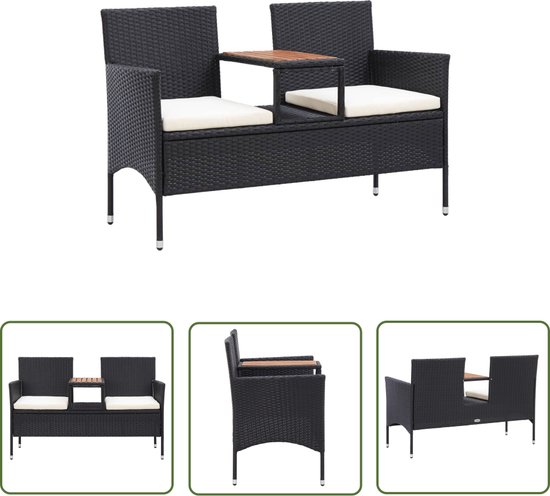 Mojawo Exclusive Tuinbank | 2-zits | Kunststof | duurzaam