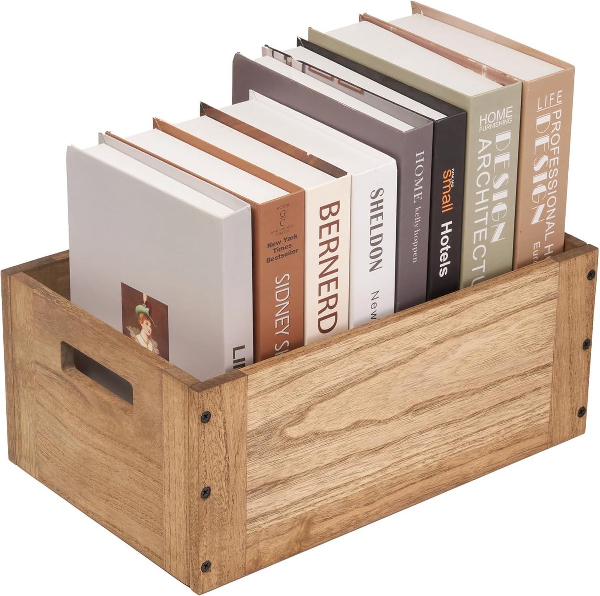 Goodivery ® Modulaire Stapelbare Houten Opslagkubus voor Boeken, Kleding, Speelgoed en Meer in Huis en Kantoor