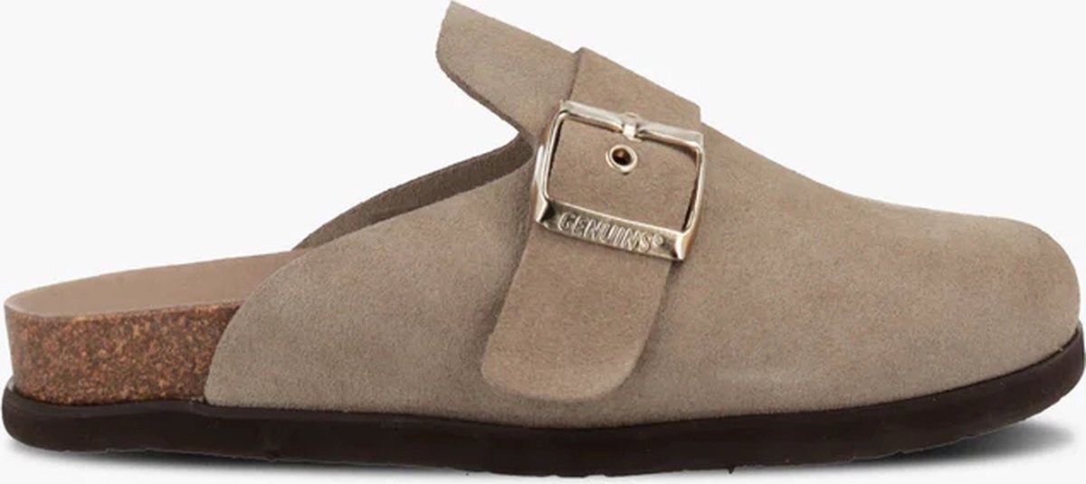 Genuins - Izar Velour Sand-Loafers-Maat 36