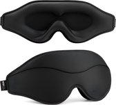 Bol.com Napson® Luxe Slaapmasker - 3D Ergonomisch - 100% Verduisterend - Traagschuim - Slaap Masker - Oog Masker aanbieding