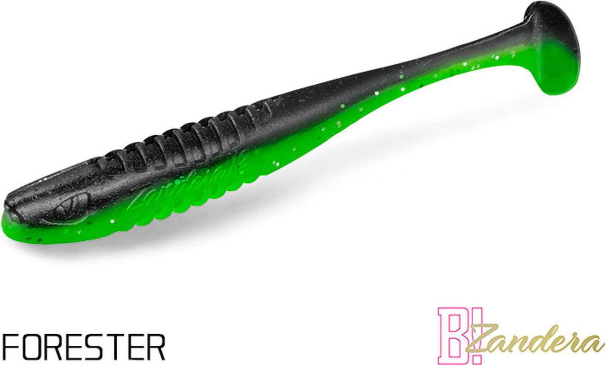 Delphin - Shads - Zandera UVs - 12cm - 5 Pack - Mix van 5 shads - Super flexibel - Vis Flavour - Super Vangers
