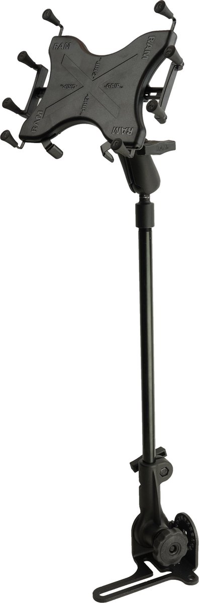 Universal No-Drill POD HD mount met 12-13 inch X-Grip tablethouder