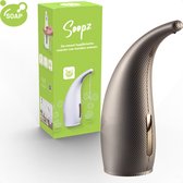 Soopz Automatische Zeepdispenser – Zwart Carbon – Black Carbon Classic – Zeeppompje met Bewegingssensor – Handzeep
