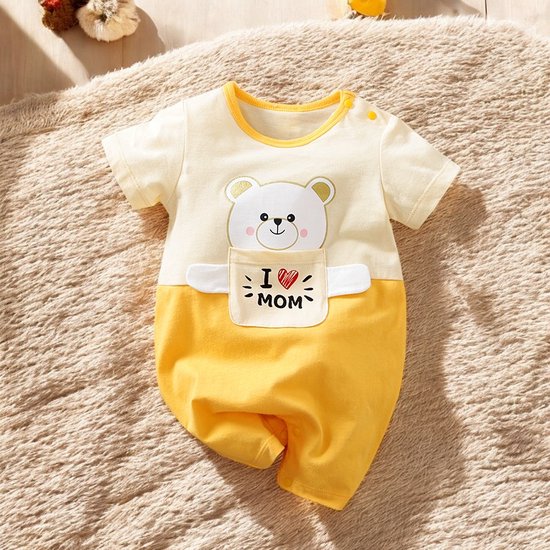 Nouveau-né - Vêtements Bébé - Cadeau Bébé - Cadeau maternité - Ensemble barboteuse - Ensemble cadeau baby shower - 0-3 mois