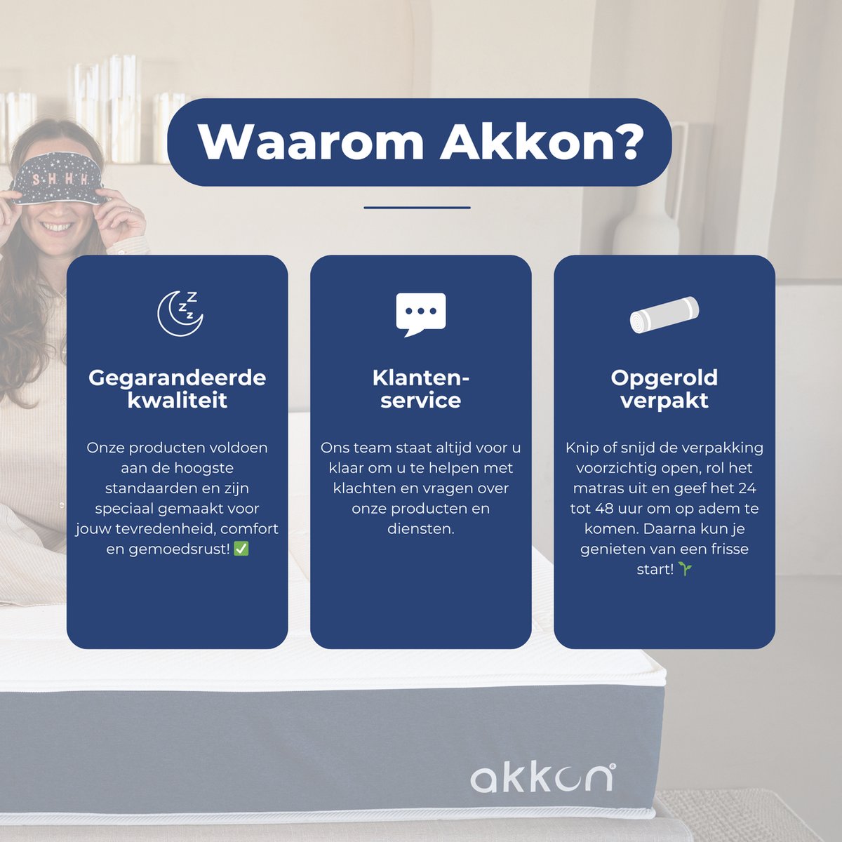 Akkon Hybrid Matras 160x200 - 21 cm dik thumbnail 6