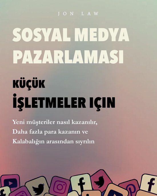 Sosyal Medya Pazarlaması Küçük İşletmeler için - cover