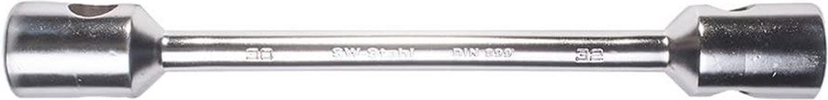 SW-Stahl 02220L wielmoersleutel 24x27 mm I voertuigwielsleutel I wiel- en bandgereedschap I bandensleutel I autobandenwisselgereedschap