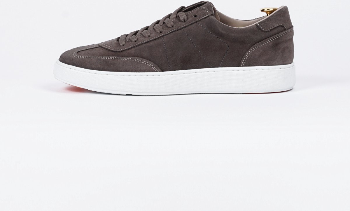 Alfie Walker - Taupe Suède Low Tops - 40