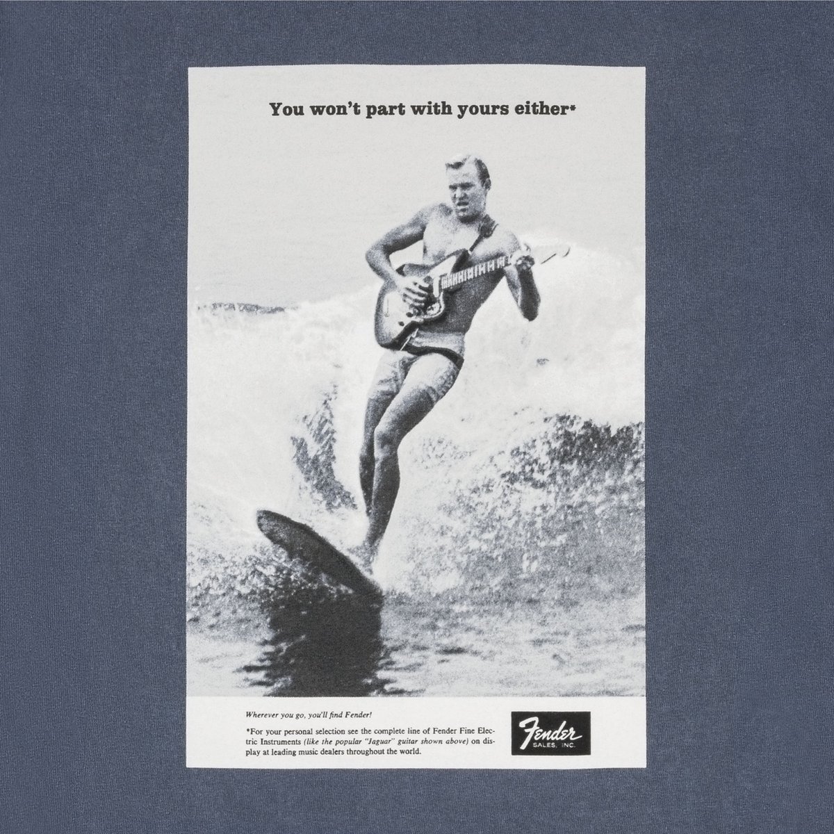 Fender Vintage Ad Surfer Tee XXL - T-Shirt
