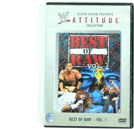 DVD WWE: Silver Vision Attitude Collection: Best Of Raw-Vol 1