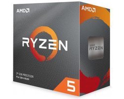 foto van AMD Ryzen 5 3600 Boxed - Desktop processor - CPU - 6 Core - 12 Threads - 3,6GHz/4,2GHz - Socket AM4 - Inclusief koeler
