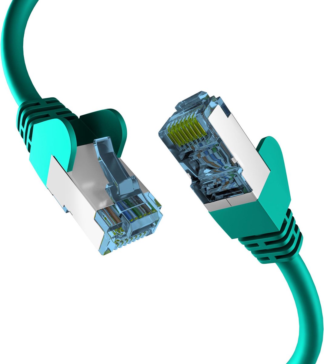 EFB-Elektronik RJ45 PATCHKABEL met CAT7 ROIKABEL GROEN 25m