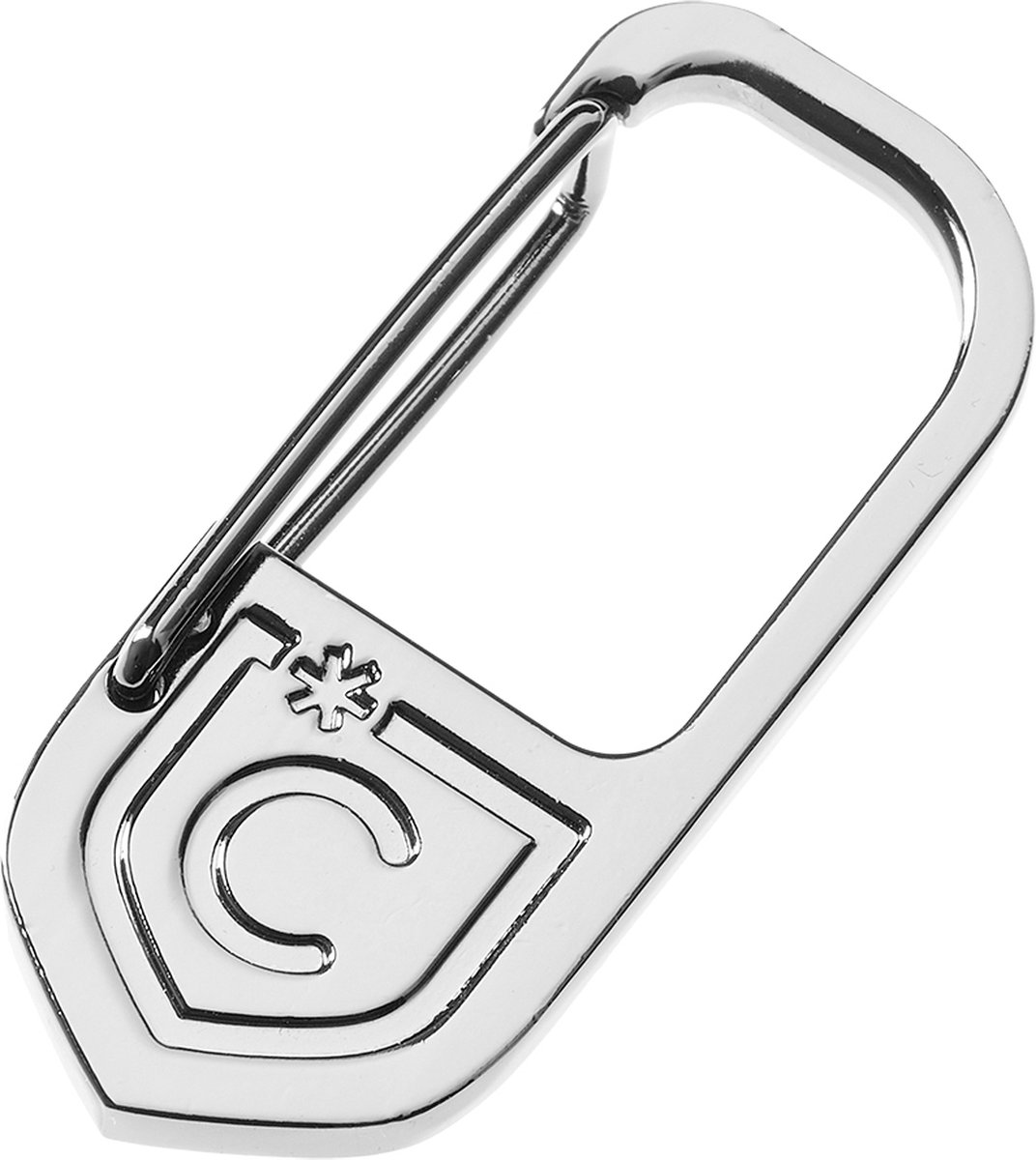 Grip ’n Clip haak Coldhands® accessoire sterk metalen ontwerp universele voorkomt verlies gebruiksvriendelijk mechanisme geschikt voor alle handschoenen en wanten kleur gunmetal lichtgewicht accessoire multifunctionele clip. Grijs