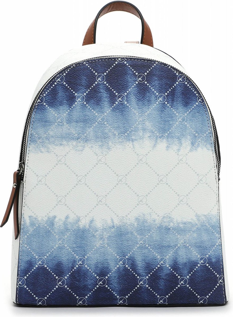Tamaris Vrije tijd rugzak Rugzak Anastasia Batic City Backpack White / Blue Wit Veelkleurig