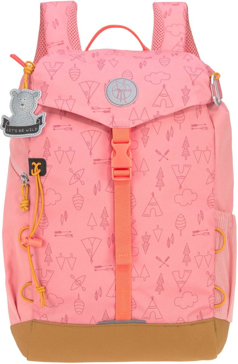 Lässig Rugzak Adventure Big Backpack 14L Rose Roze Bruine