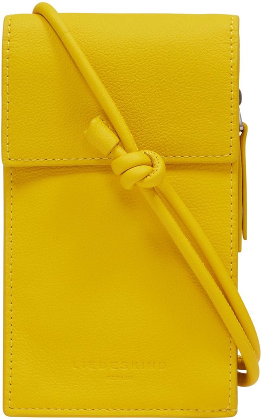 LIEBESKIND BERLIN Sac téléphone portable Sac à épaule bandoulière Seasonal Noos Harris Mobile Pouch Lemon Moutarde