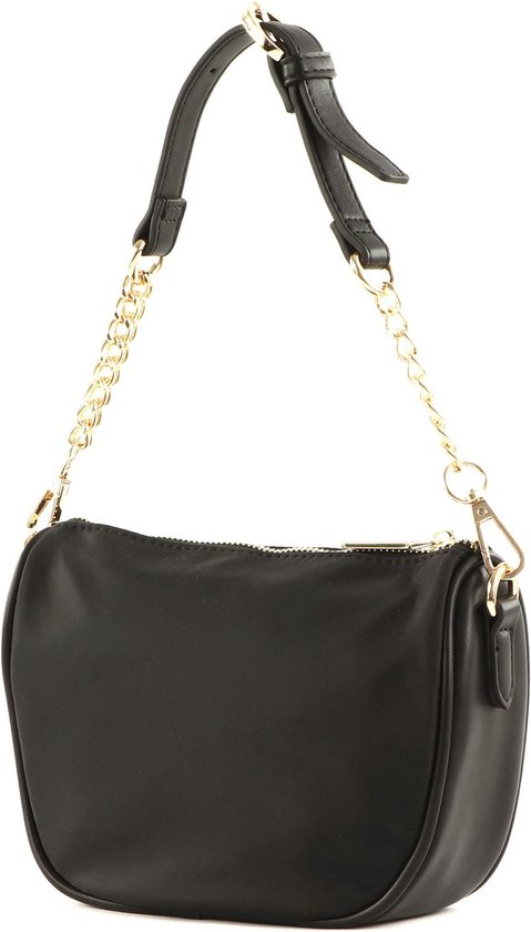 U.S. POLO ASSN. Sac à épaule Sac à épaule bandoulière Houston Mini Round Hobo Bag Black Noir