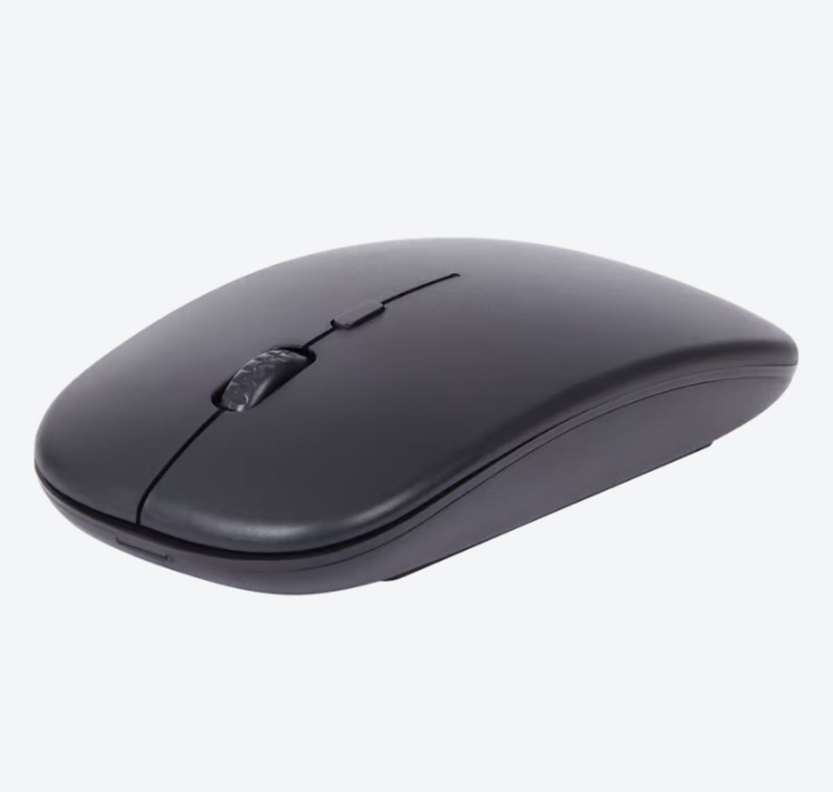Draadloze Muis - Silent Click - Zwart - Met wiel - DPI 1000-1600 - tot wel 10 meter - Soligic