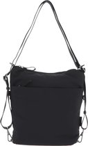 David Jones - Dames Middelgroot Handtas - PU Leer Schoudertas Medium Draagtas - Elegante Tote Bag Lange Hengsels - Middelgrote Tas Klassiek Stijlvol Mode Werk Winkelen Chique Kantoor - Zwart
