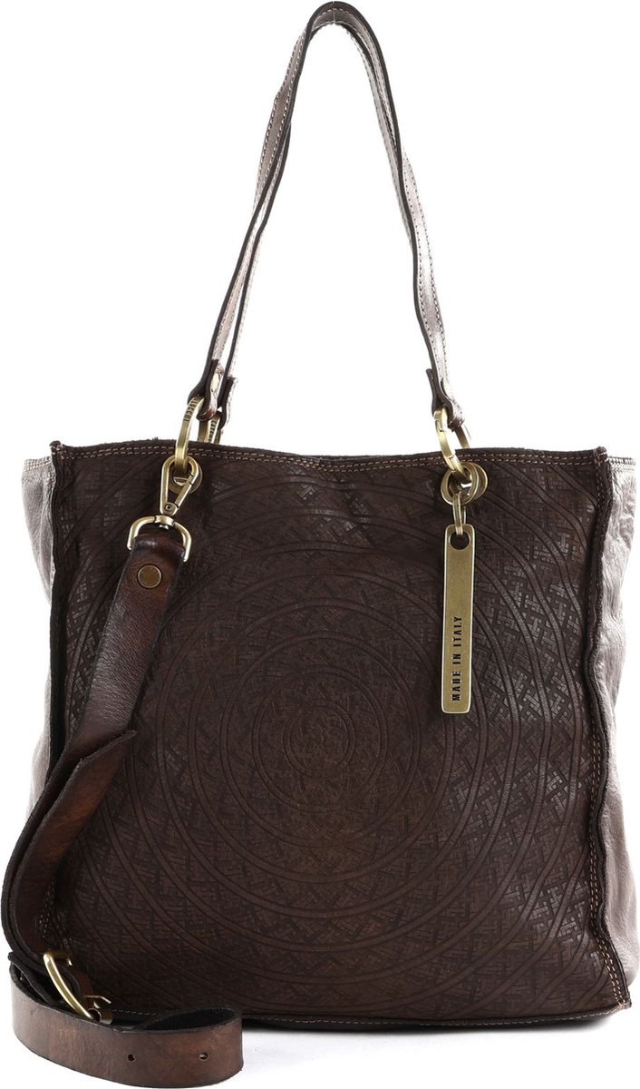 CATERINA LUCCHI Shopper Schoudertas Anna Shopping Bag Moro Donkerbruin