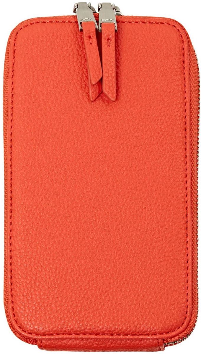 ESPRIT Schoudertas Telefoontasje Olive Phone Bag Bright Orange Oranje