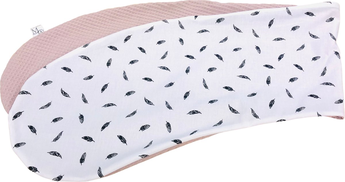 Goedkoopste Mauties Mama - Voedingskussenhoes - veren oudroze