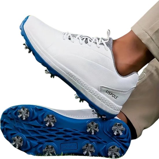 Bovista Golfschoenen Heren - Golfkleding - Golfschoenen Antislip - Waterdicht - Golfen - Met Spikes - Zwart - 43 van Bovista — afbeelding 2
