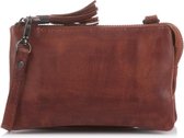 Bear Design Umi Leren Schoudertas / Crossbodytas - Cognac