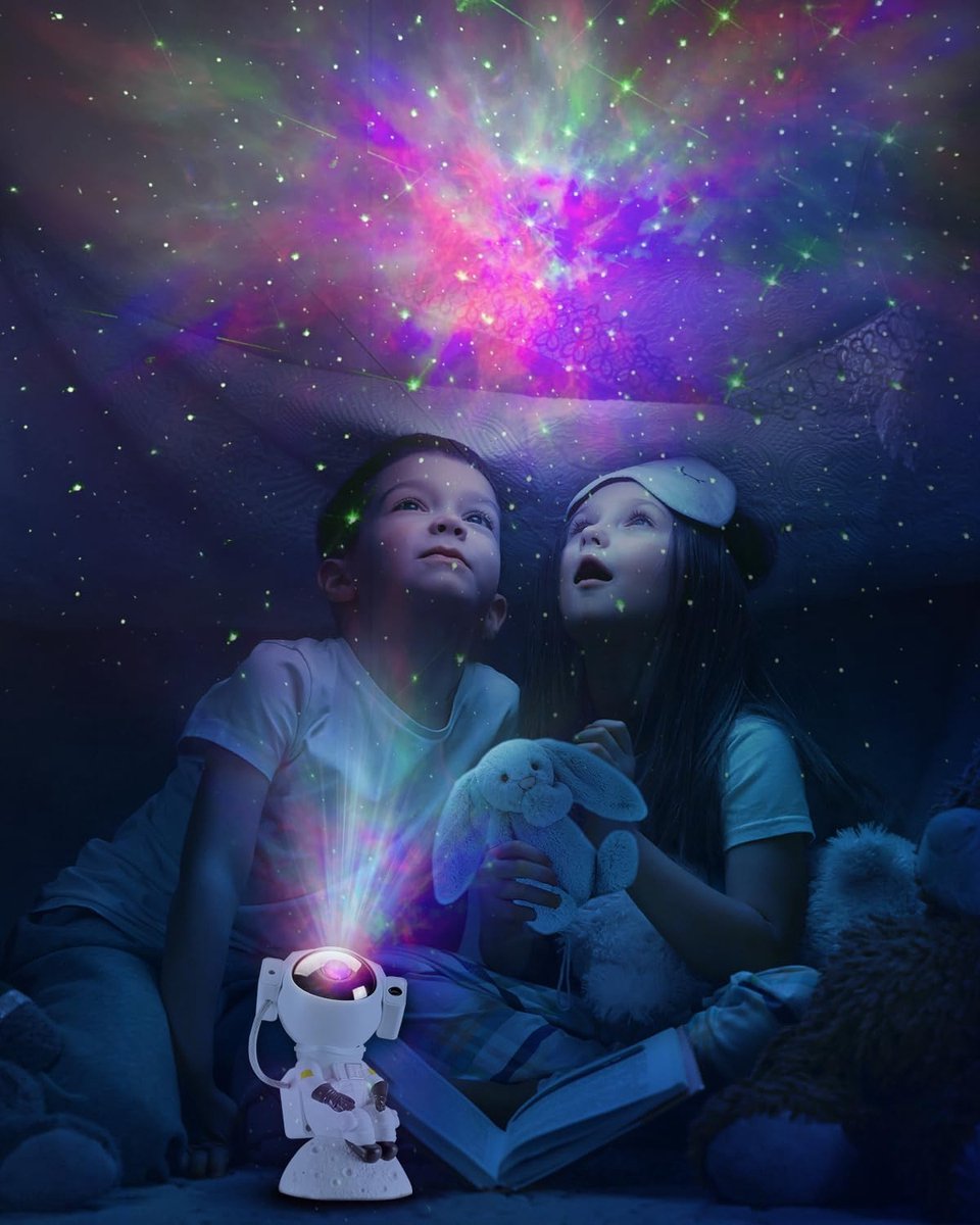 Bluetooth Astronaut Star Light Projector LED Slaapkamer Sfeer Nachtlampje Aurora Moon Nebula Galaxy Verlichting voor kinderen – foto 8