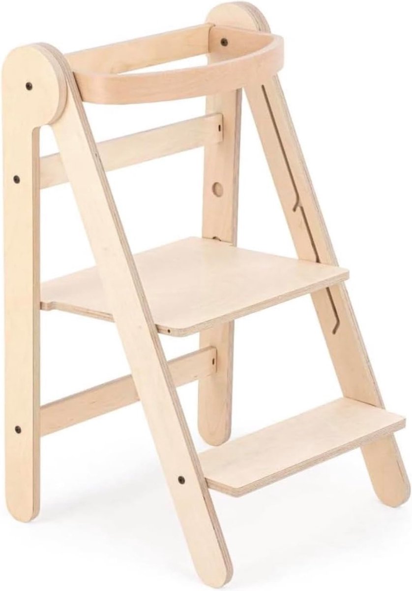 Leertoren - Montessori Leertoren - Learning Tower - Keukenhulp - Kindertrap - Opstapje
