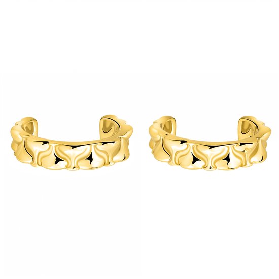 Bellitia Jewelry Zilveren Oor Manchetten Oorclip met Hart voor Dames, Niet Piercing Oor Manchet Oorbellen Goud Vergulde Oor Manchet Set Clip Op Kraakbeen Helix Oorbel voor Vrouwen Meisjes