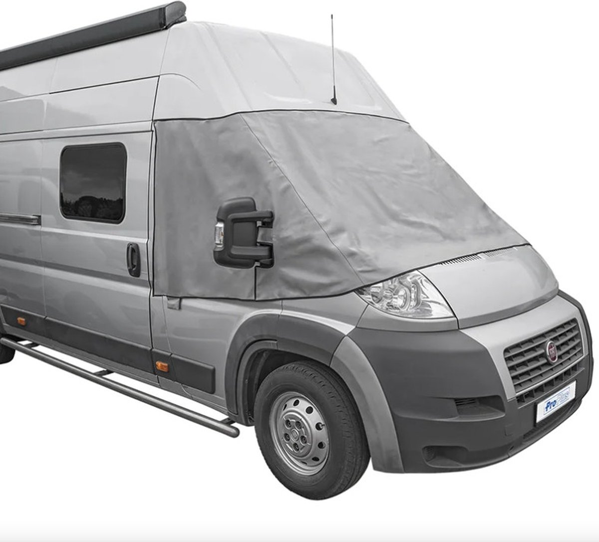 Raamafdekking grijs voor Fiat Ducato X250 vanaf 06-2006 - 2014 peugeot Boxer en Citroen Jumper