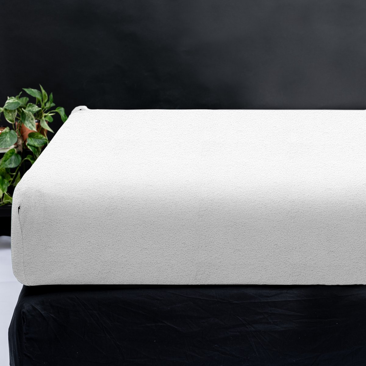 Sleeptime Teddy Hoeslaken - 180 x 200 - Wit