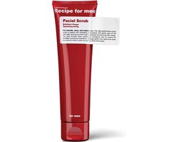 Recipe For Men - Milde gezichtsreiniger voor de gevoelige huid - Facial Scrub 100ml