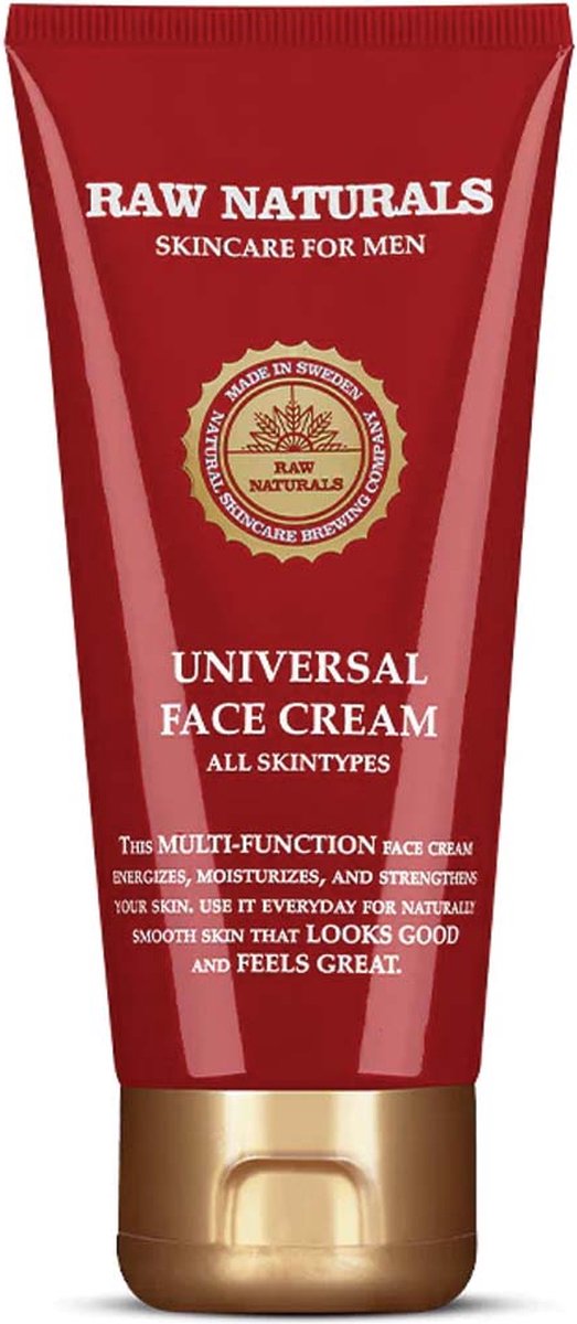 Raw Naturals - Hydraterende Gezichtscrème voor mannen - Universal Face Cream 100 ml