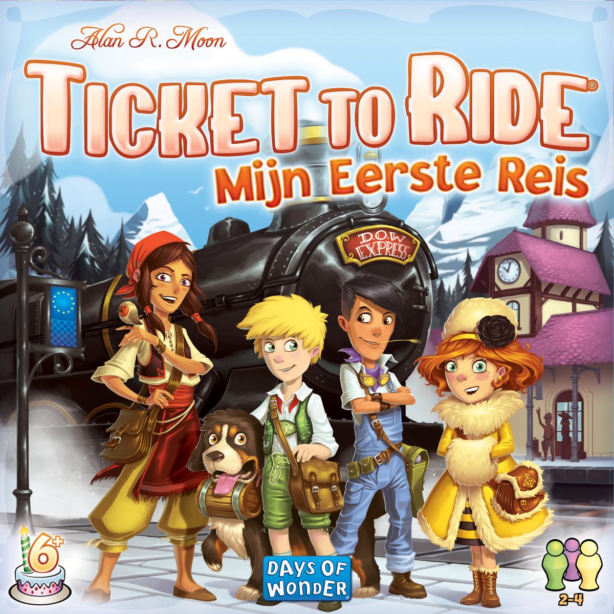 Days of Wonder - Ticket to Ride Mijn Eerste Reis - Bordspel Junior — afbeelding 13