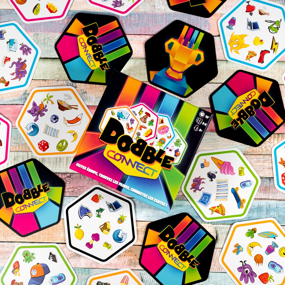 Dobble Connect - Kaartspel — afbeelding 9